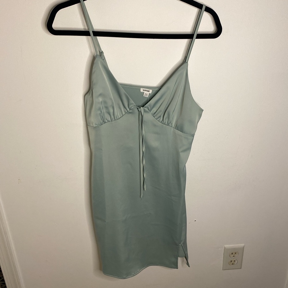 Garage mini slip dress
